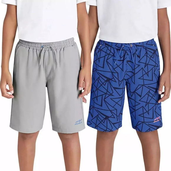 Eddie Bauer Youth Hybrid Swim/Day Shorts UPF 50+ - - Picture 1 of 8